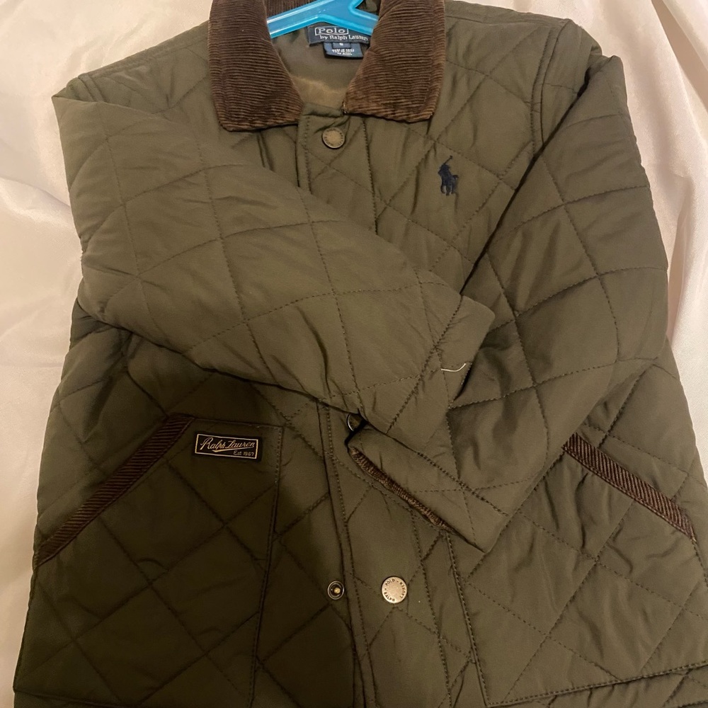 Quilted Ralph Lauren Jacket Boys Size 5